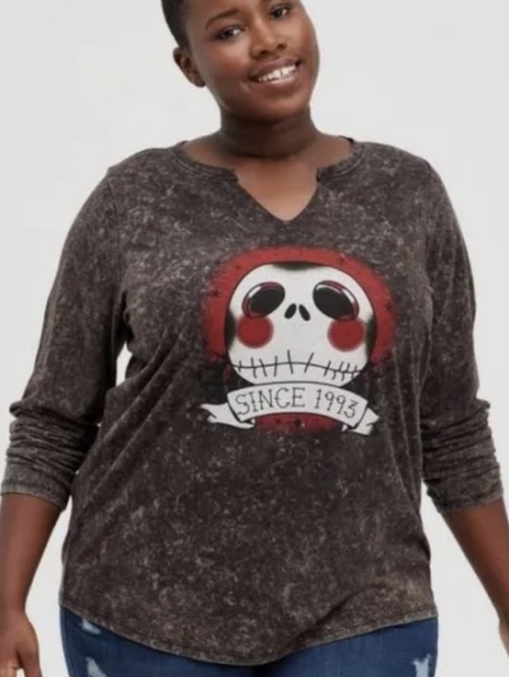 NWT Torrid Disney Nightmare Before Christmas Jack Skellington Skull